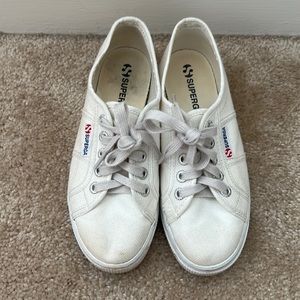 Superga platforms in EU size 34, US size 2.5. Used condition